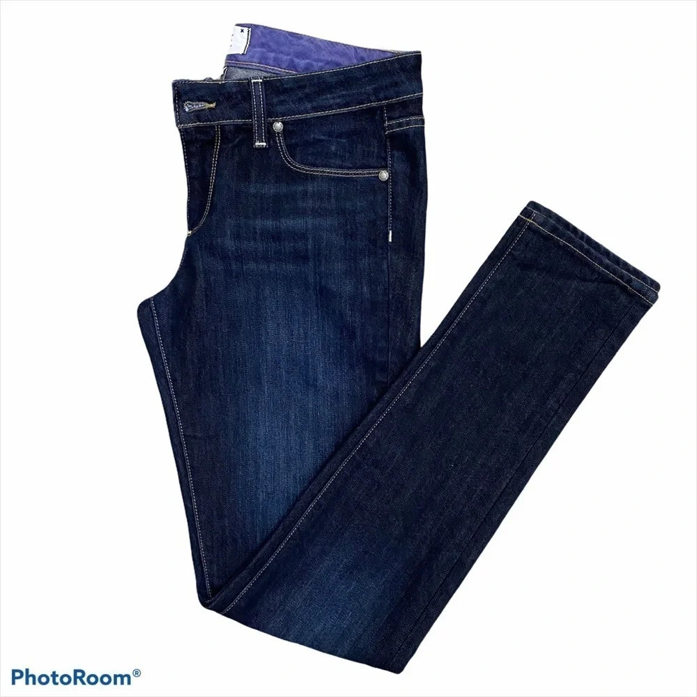 PAIGE Skyline Skinny Jeans Dark-wash size 28